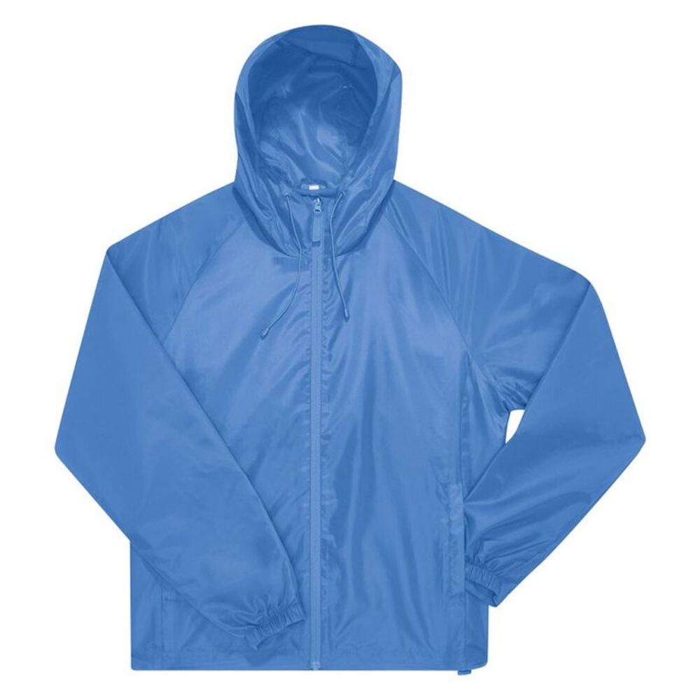 B&C Unisex Adult #Reset Windbreaker / Lake Blue